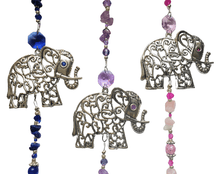 Load image into Gallery viewer, Elephant Crystal Suncatcher - The Stormy Cauldron
