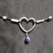 Load image into Gallery viewer, Heart Drop Choker - The Stormy Cauldron
