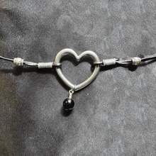 Load image into Gallery viewer, Heart Drop Choker - The Stormy Cauldron
