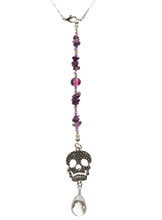 Load image into Gallery viewer, Skull Crystal Car Charms - The Stormy Cauldron
