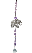 Load image into Gallery viewer, Elephant Crystal Suncatcher - The Stormy Cauldron
