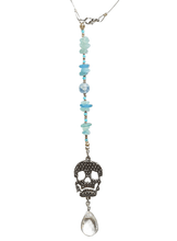 Load image into Gallery viewer, Skull Crystal Car Charms - The Stormy Cauldron
