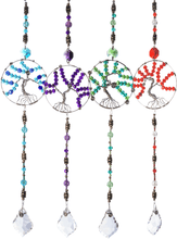 Load image into Gallery viewer, Beaded Tree Of Life Suncatchers - The Stormy Cauldron
