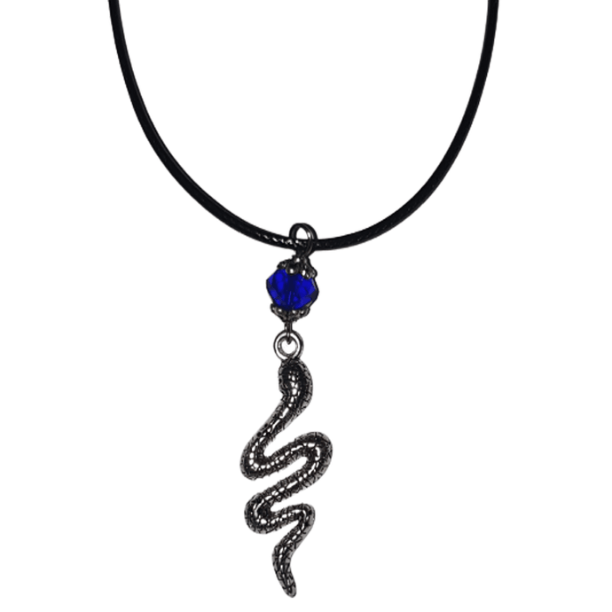 Bead And Pendant Necklace - Snake - The Stormy Cauldron