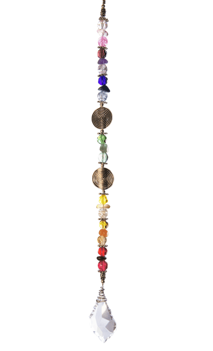 Chakra Crystal Suncatcher - The Stormy Cauldron