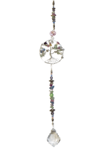 Load image into Gallery viewer, Fluorite Crystal Tree Of Life Suncatcher - The Stormy Cauldron
