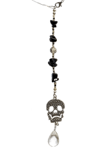 Load image into Gallery viewer, Skull Crystal Car Charms - The Stormy Cauldron
