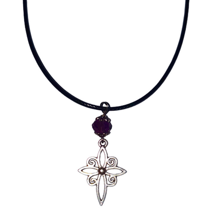 Bead And Pendant Necklace - Deco - The Stormy Cauldron