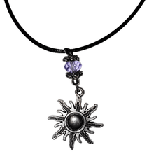 Load image into Gallery viewer, Bead And Pendant Necklace - Sun - The Stormy Cauldron
