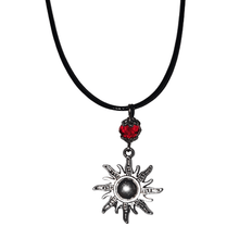 Load image into Gallery viewer, Bead And Pendant Necklace - Sun - The Stormy Cauldron
