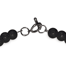 Load image into Gallery viewer, Obsidian And Lava Bead Unisex Bracelet Men&#39;s Bracelet - The Stormy Cauldron
